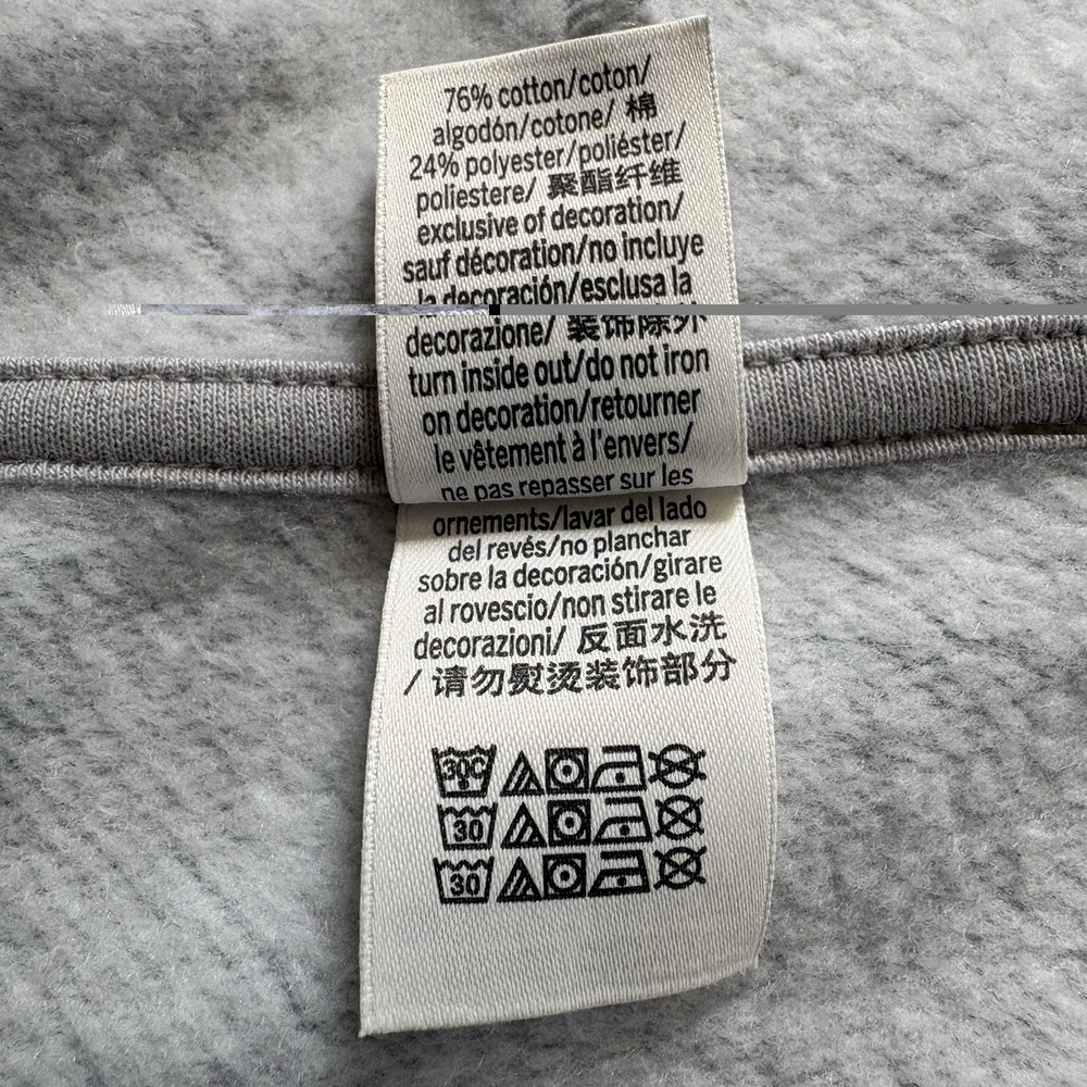 Victoria's Secret PINK Hoodie & Jogger Set Gray Size Large Pullover Sweatpants - Picture 13 of 16